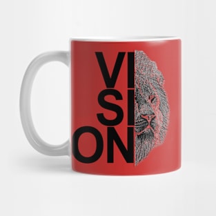 lion design vision Mug